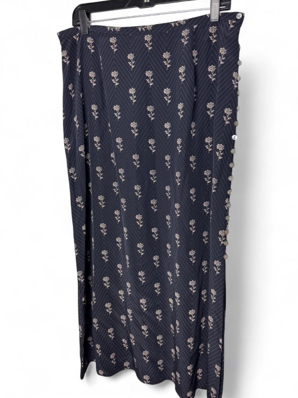 Vintage Laura Ashley Silk Maxi Skirt